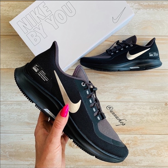 Nike Shoes - NWT Nike ID Zoom Pegasus 35 Shield Custom